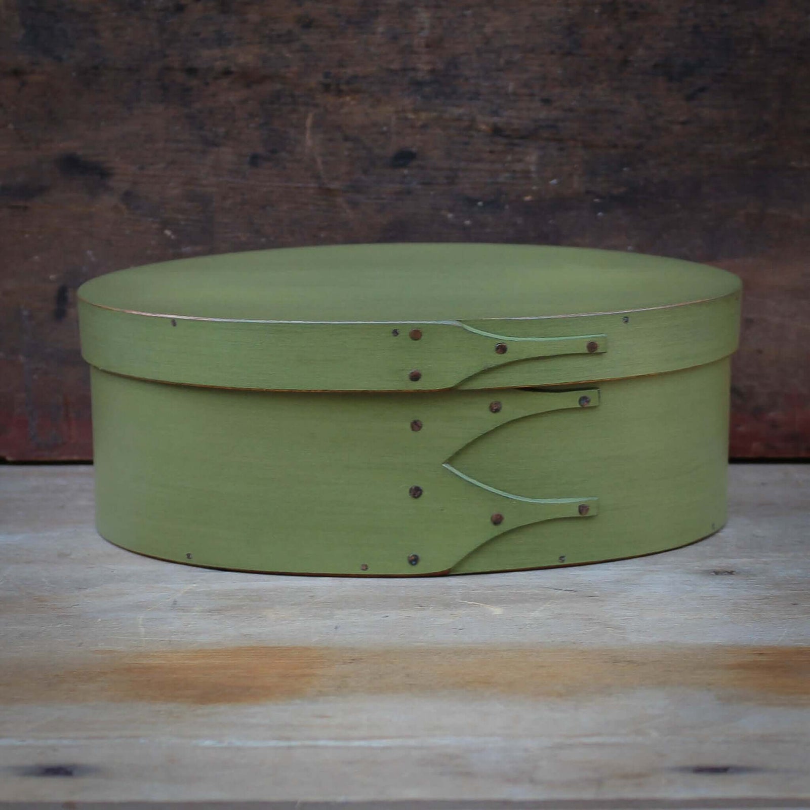 Shaker Oval Box, Size #3 - LeHays Shaker Boxes