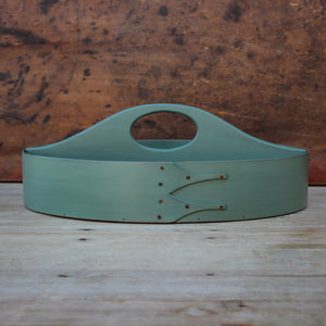 Divided Carrier, Sea Green Milk Paint Finish **2nd, Discounted**