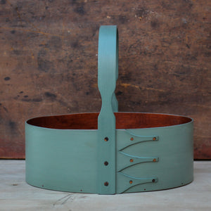 Size #4 Carrier, Sea Green Milk Paint Finish **2nd, Discounted**